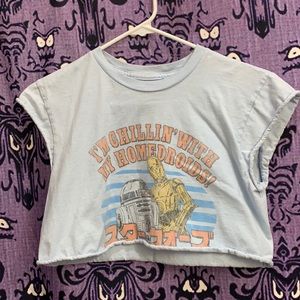 Star Wars crop top